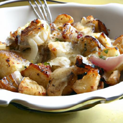 Savor the Flavor: Irresistible French Onion Potato Bake