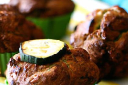 Zesty Chocolate Chip Zucchini Muffins: A Sweet Surprise