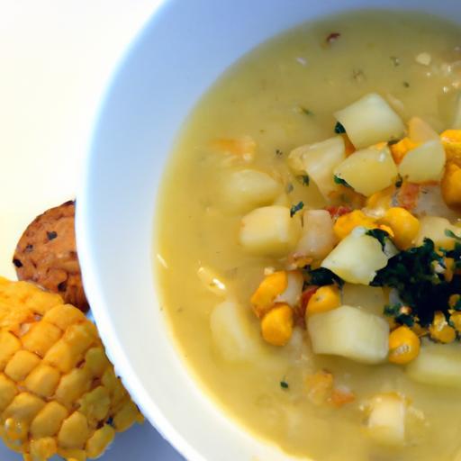 Creamy Vegan Corn & Potato Chowder: Comfort in a Bowl