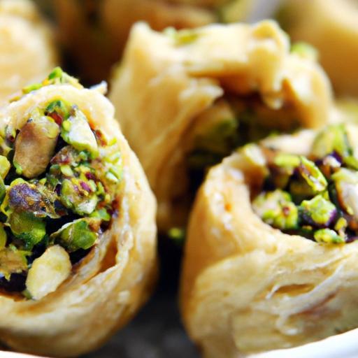 Tiny Pistachio Baklava Bites: A Sweet Mediterranean Delight