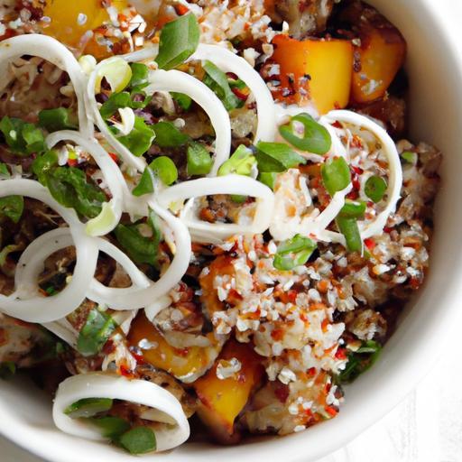 Nourish Your Day: Quinoa Bowl with Roasted Veggies Delight