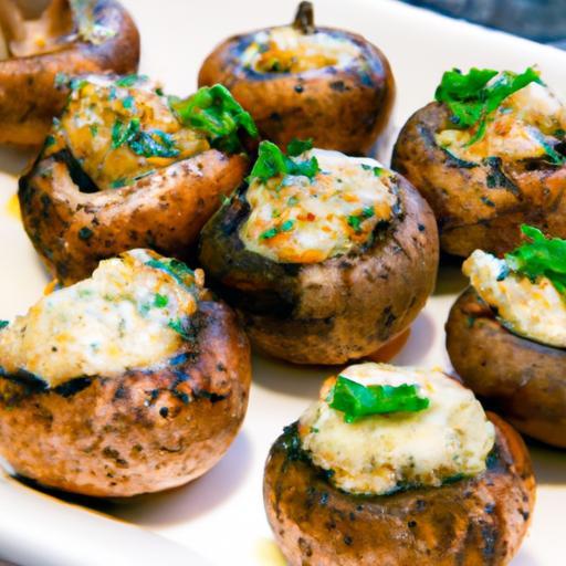Cream Cheese Stuffed Mushrooms: Savory Bites of Bliss