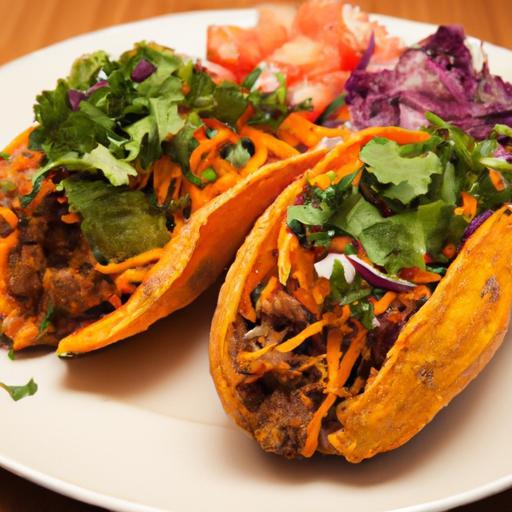 Taco-Stuffed Sweet Potatoes: A Flavorful Fusion Feast