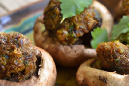 Savory Vegan Stuffed Mushrooms: A Plant-Powered Delight