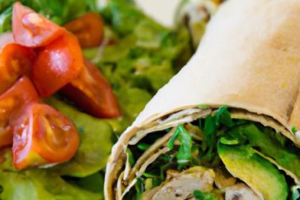 Wrap Up Wellness: The Ultimate Chicken Avocado Delight