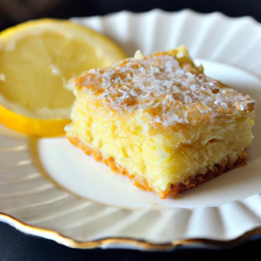 Zesty & Wholesome: Discover the Secret to Healthy Lemon Bars