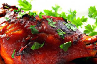 Smoky Chipotle-Glazed BBQ Turkey Legs: A Flavorful Feast