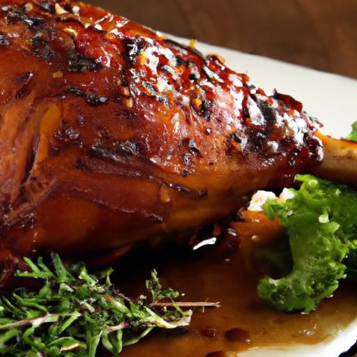 smoky Chipotle-Glazed ​BBQ turkey ⁤Legs:⁤ A flavorful Feast