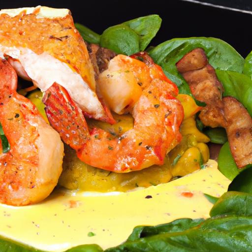 Sizzling ​Cajun Salmon & Shrimp: A Coastal Flavor Adventure