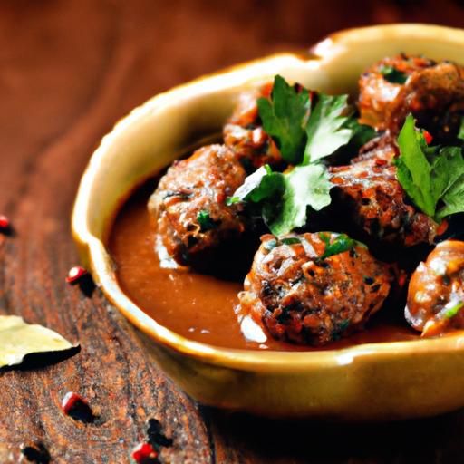 Bold & savory Bison Meatballs:​ A Wild Twist on Classic Bites
