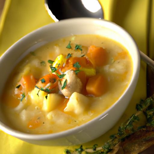 Hearty ‍Fish and Sweet Potato Chowder: A Flavorful Delight