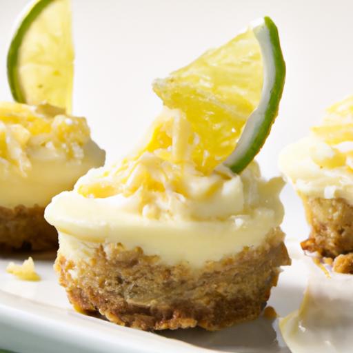 Zesty Mini Lemon cheesecakes: A Tangy Delight in Every Bite
