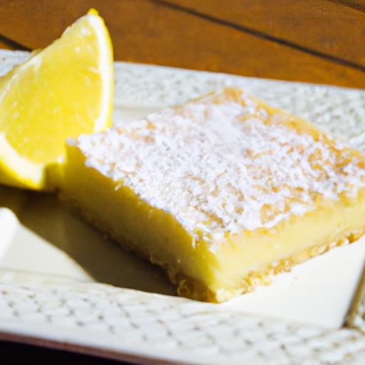 Zesty ⁣& Wholesome: Discover the​ Secret to Healthy Lemon Bars