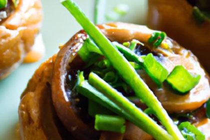 Savory Vegan Filled Mushrooms: Plant-Powered Bites Delight