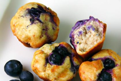 Protein-Packed Blueberry Cottage Cheese Muffins for Health