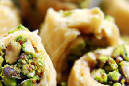 Tiny Pistachio Baklava Bites: A Sweet Mediterranean Delight