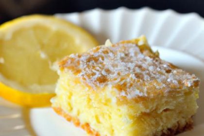 Zesty & Wholesome: Discover the Secret to Healthy Lemon Bars